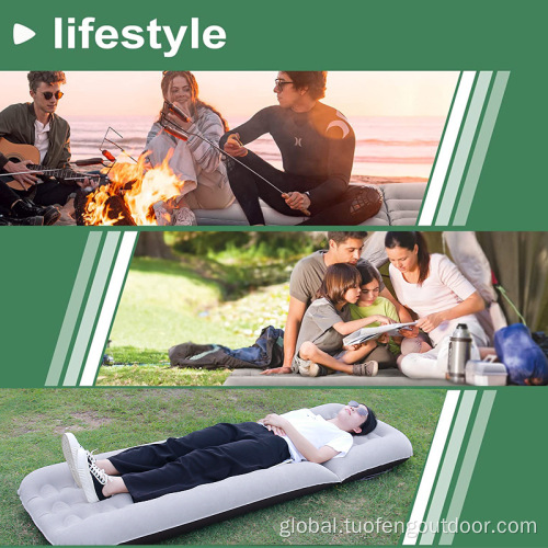 Inflatable sofa mattresses for outdoor and home camping